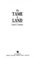 To_tame_a_land
